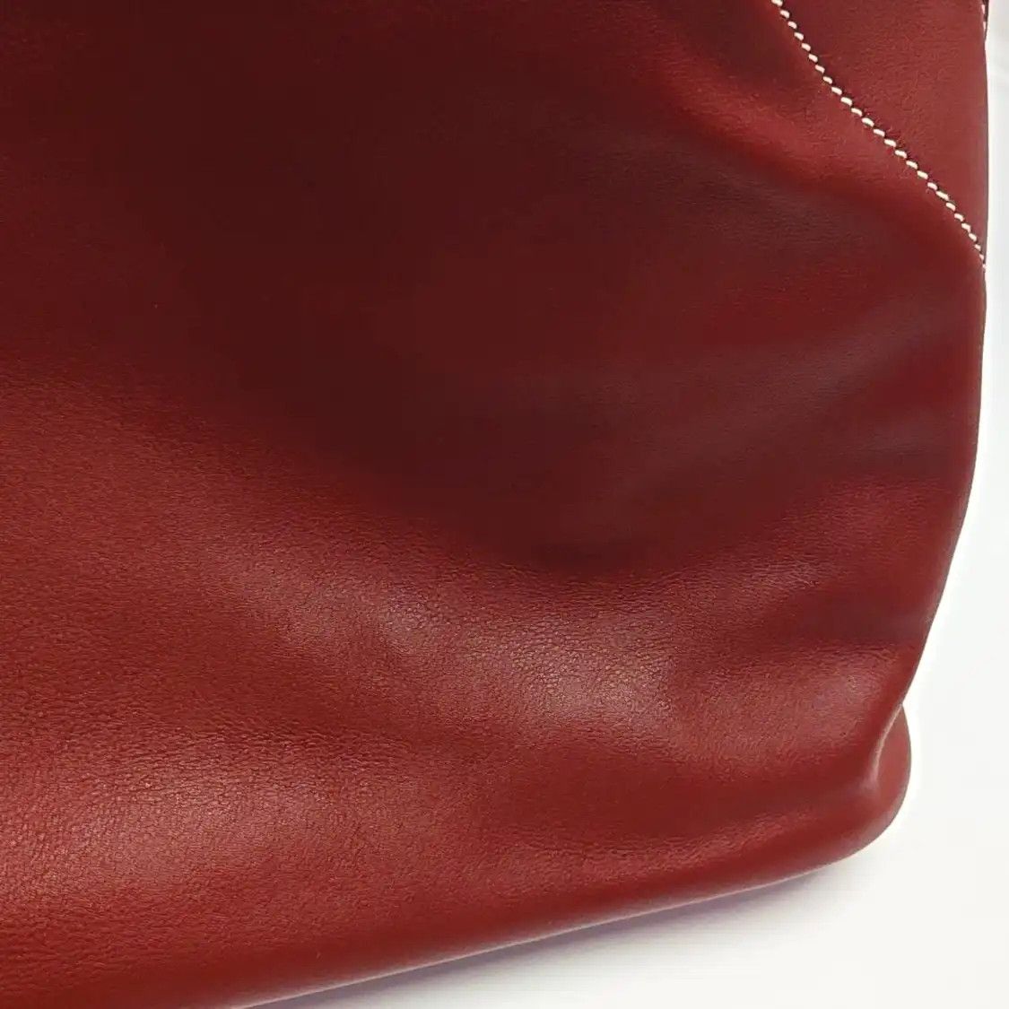 Hermes Hermes Bolide Hermes red Swift cowhide leather handbag silver hardware T Size ONE SIZE - 9 Thumbnail