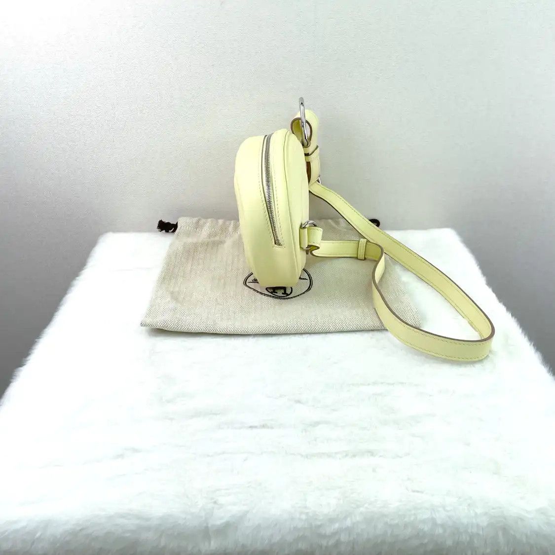 Hermes Hermes In-The-Loop yellow Swift cowhide leather embossed Roulis crossbody bag si Size ONE SIZE - 2 Thumbnail