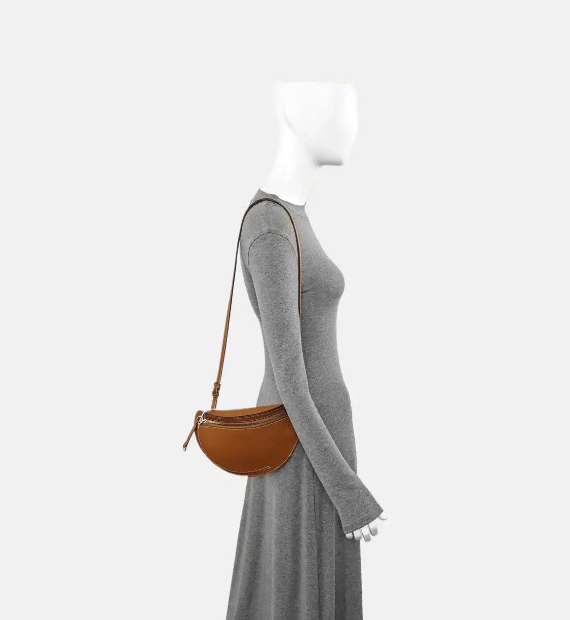 Hermes Hermes Petite Course Gold Brown Epsom cowhide leather belt bag belt bag/ chest s Size ONE SIZE - 2 Thumbnail