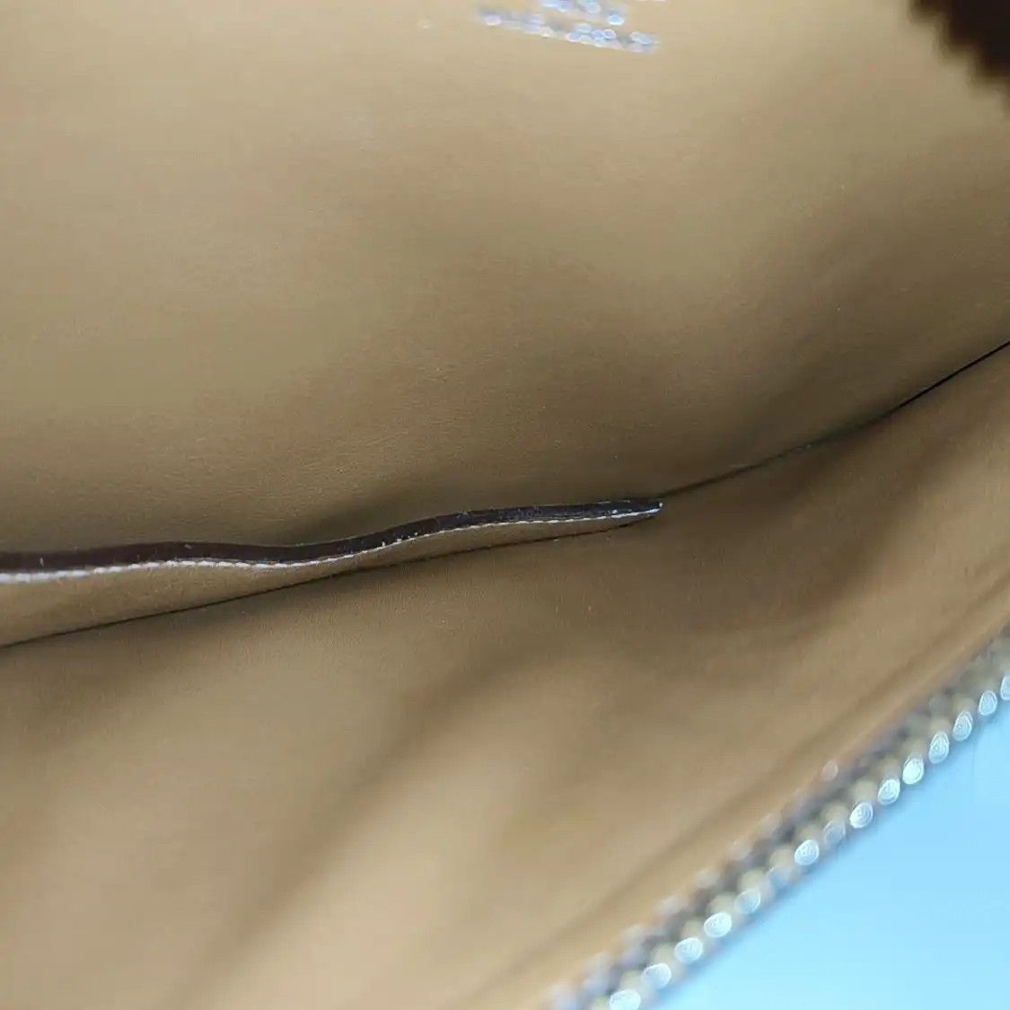 Hermes Hermes Petite Course Gold Brown Epsom cowhide leather belt bag belt bag/ chest s Size ONE SIZE - 7 Thumbnail
