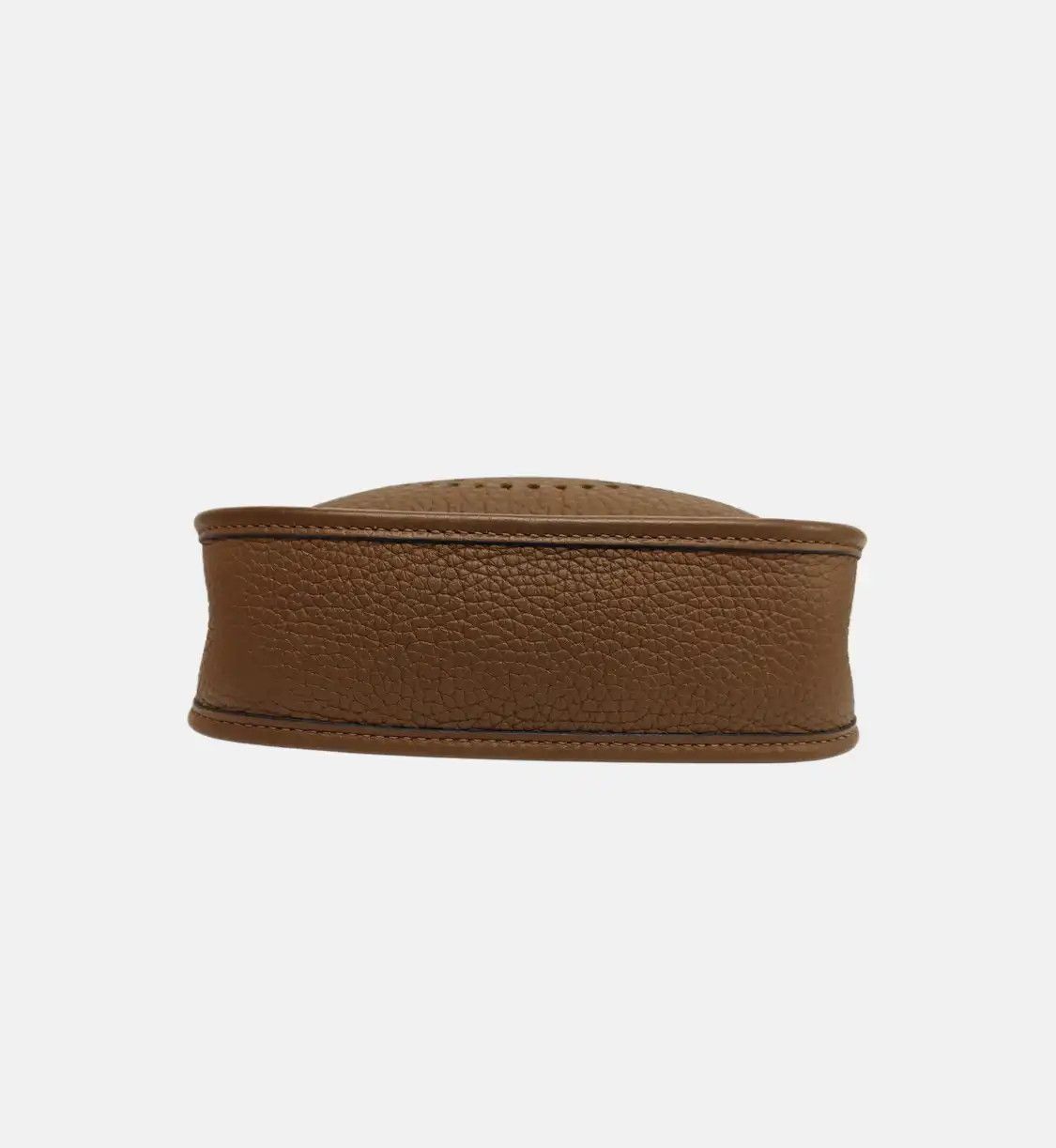 Hermes Hermes Evelyne 17 chestnut Clemence cowhide leather cutout Evelyne shoulder bag Size ONE SIZE - 6 Thumbnail