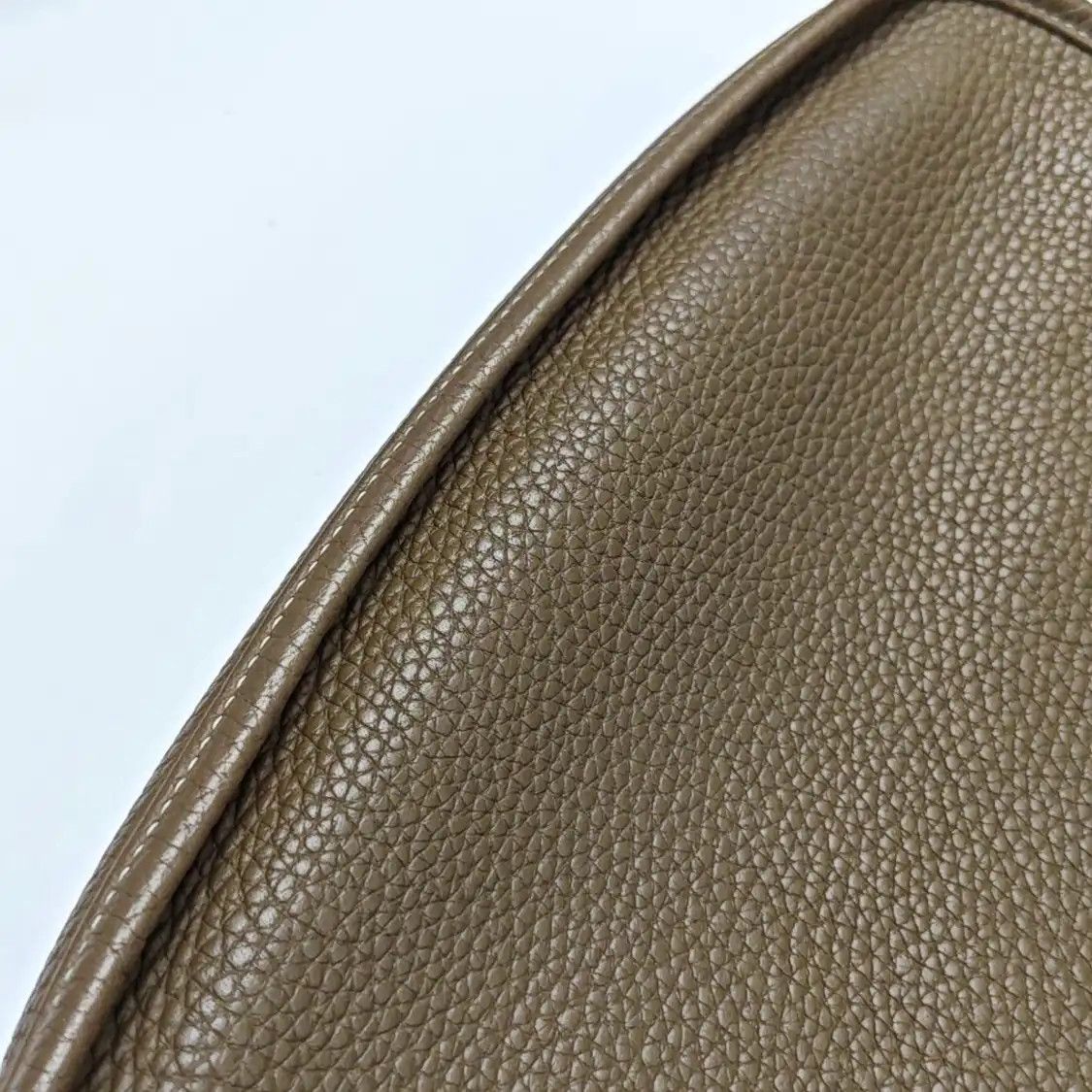 Hermes Hermes Evelyne 29 Etoupe Clemence cowhide leather cutout Evelyne shoulder bag cr Size ONE SIZE - 11 Thumbnail