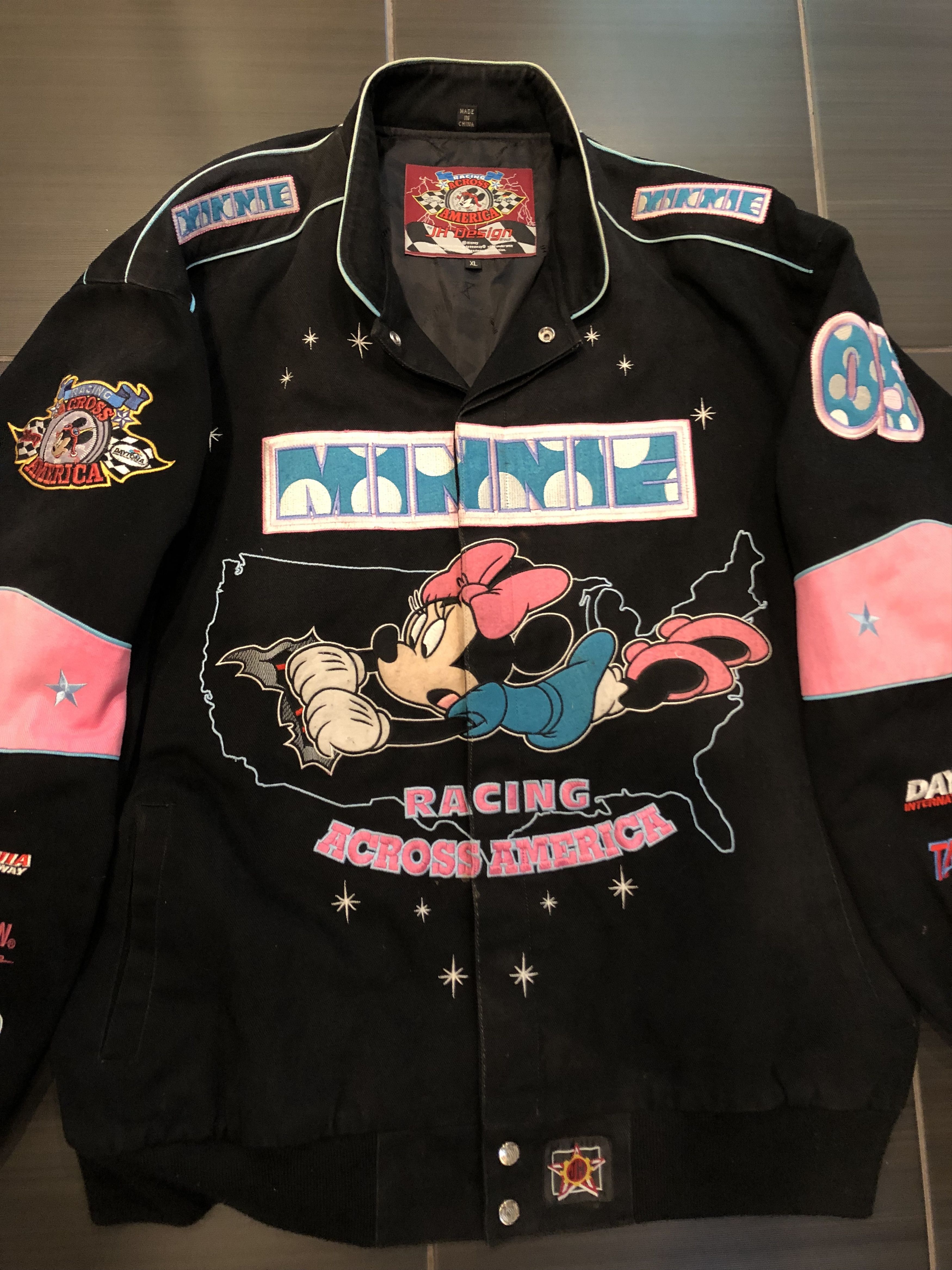 JH Design NASCAR Disneyミニー ナスカー ジャケット