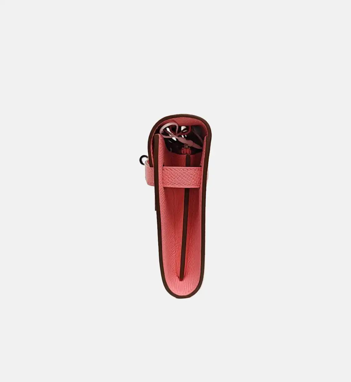 Hermes Hermes Kelly rose pink Epsom cowhide leather Kelly shoulder bag crossbody bag si Size ONE SIZE - 3 Thumbnail