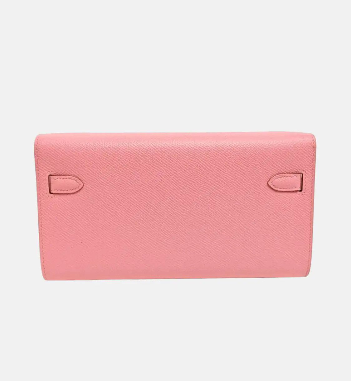 Hermes Hermes Kelly rose pink Epsom cowhide leather Kelly shoulder bag crossbody bag si Size ONE SIZE - 5 Thumbnail