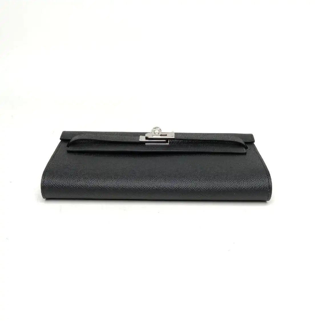 Hermes Hermes Kelly To Go 20 black Epsom cowhide leather crossbody bag silver hardware Size ONE SIZE - 7 Thumbnail