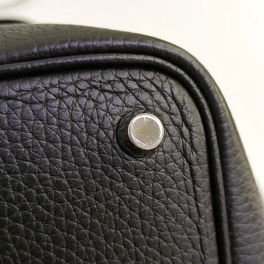 Hermes Hermes Picotin Lock 18 black Clemence cowhide leather picotin handbag silver har Size ONE SIZE - 11 Thumbnail