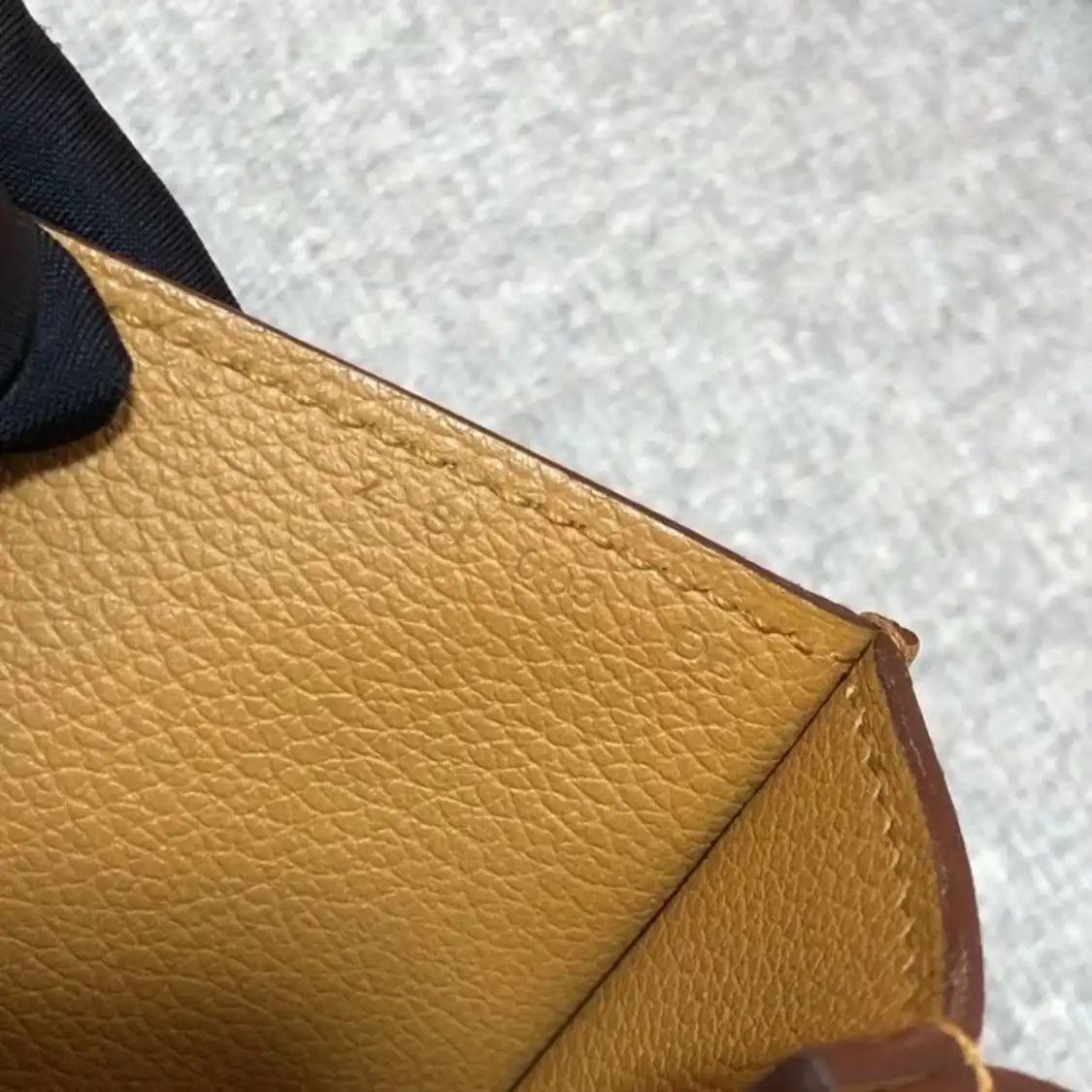 Hermes Hermes H Passant Small linen brown Evercolor cowhide leather crossbody bag silve Size ONE SIZE - 6 Thumbnail