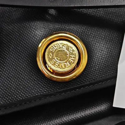 Hermes Hermes Herbag 31 black coated canvas shoulder bag gold hardware Z sub-pocket Size ONE SIZE - 10 Thumbnail