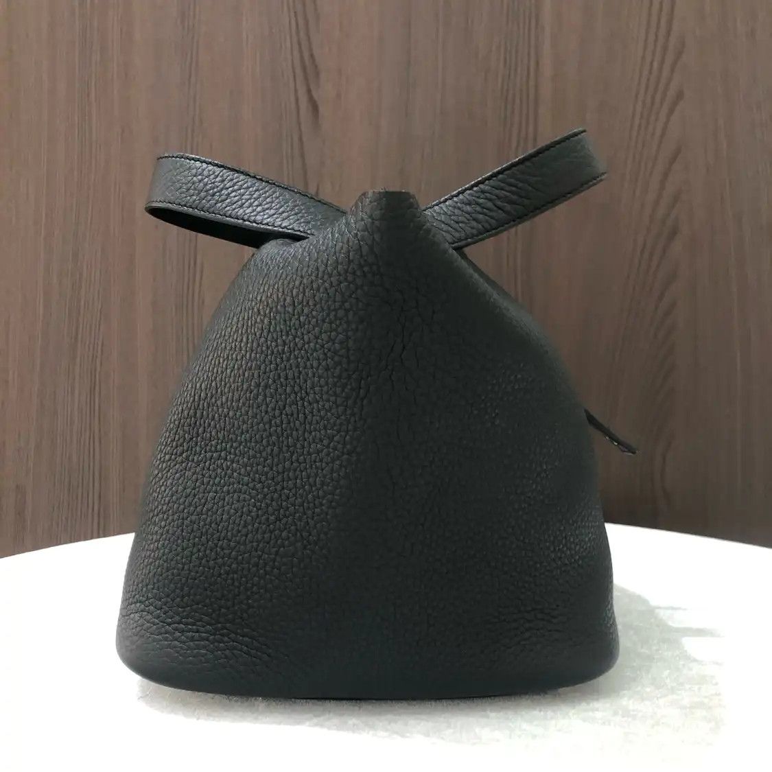 Hermes Hermes Picotin 22 black Clemence cowhide leather picotin handbag silver hardware Size ONE SIZE - 2 Thumbnail