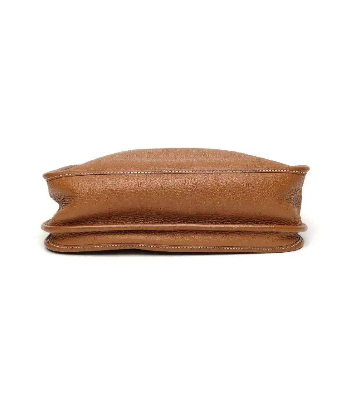 Hermes Hermes Evelyne Small Gold Brown Clemence cowhide leather shoulder bag gold hardw Size ONE SIZE - 6 Thumbnail