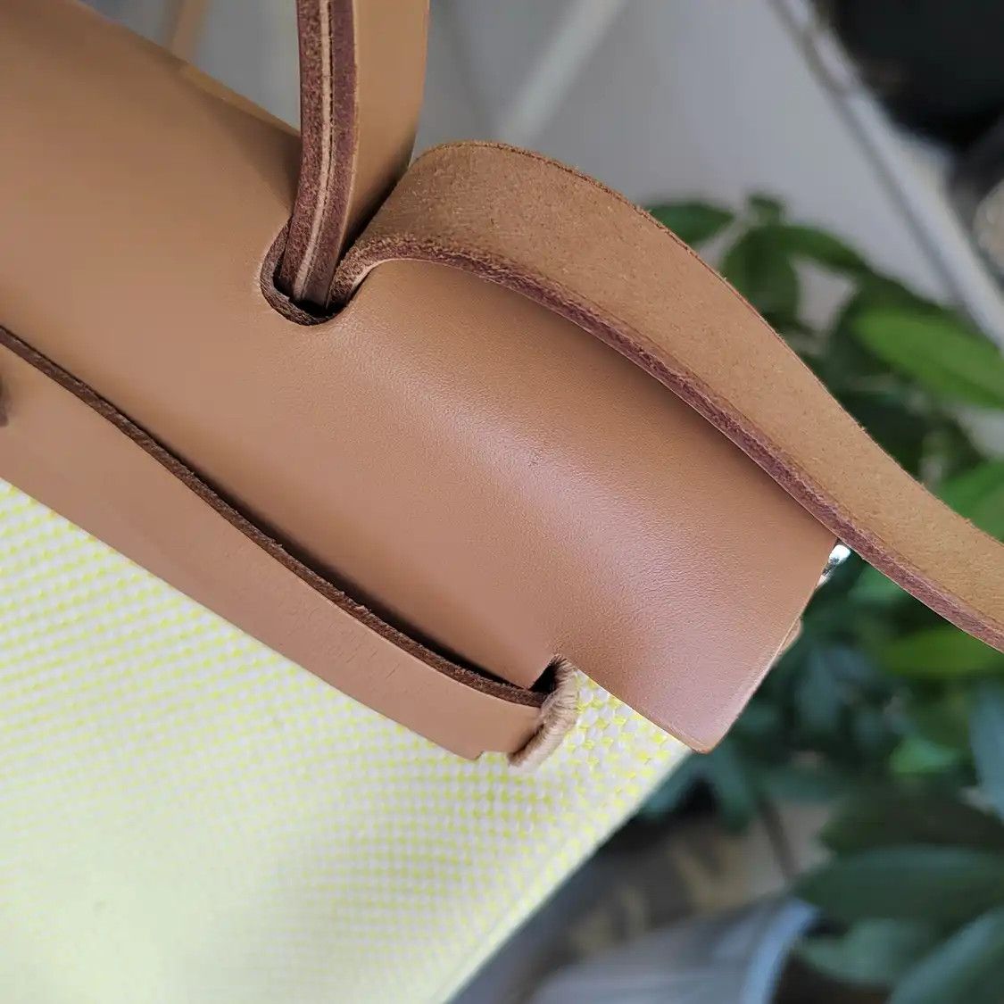 Hermes Hermes Herbag 31 yellow canvas Garden Party crossbody bag silver hardware D Size ONE SIZE - 10 Thumbnail