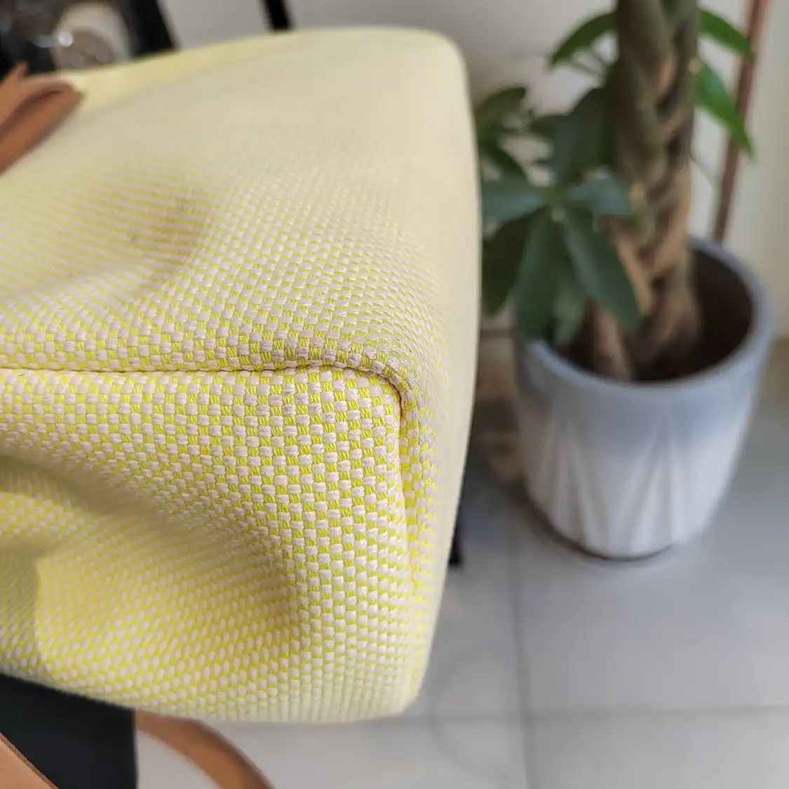 Hermes Hermes Herbag 31 yellow canvas Garden Party crossbody bag silver hardware D Size ONE SIZE - 15 Thumbnail
