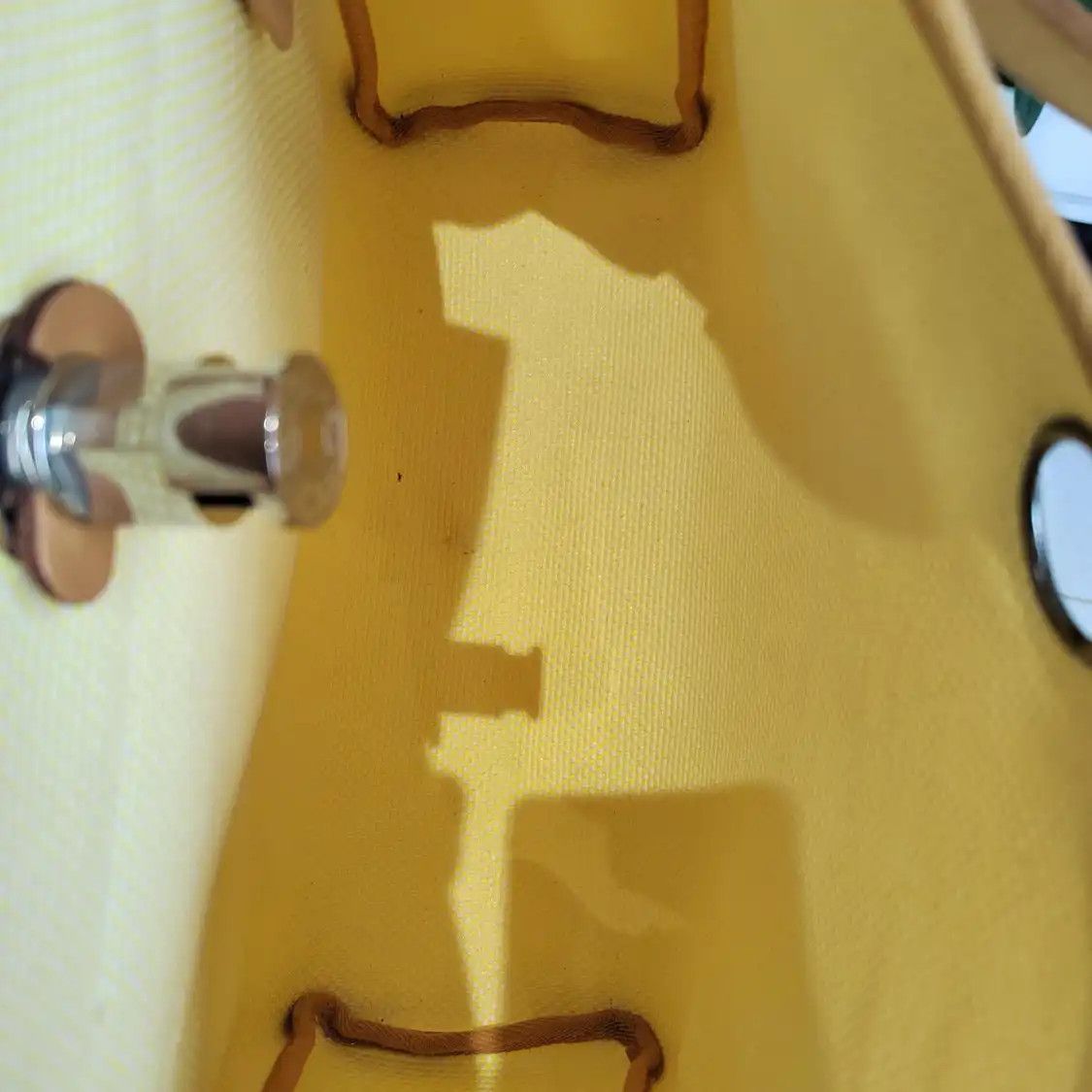 Hermes Hermes Herbag 31 yellow canvas Garden Party crossbody bag silver hardware D Size ONE SIZE - 6 Thumbnail