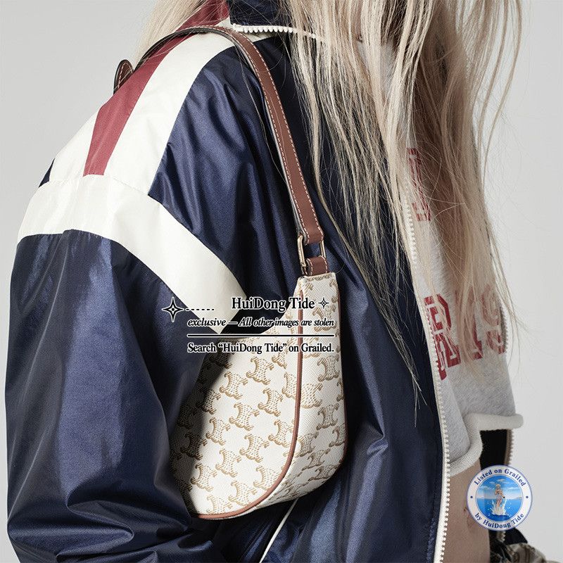 Celine Celine Triomphe Canvas Ava Shoulder Bag Size ONE SIZE - 7 Thumbnail