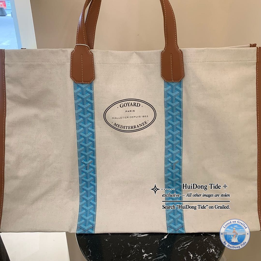 Goyard Goyard Belharra Canvas Tote Bag Size ONE SIZE - 7 Thumbnail