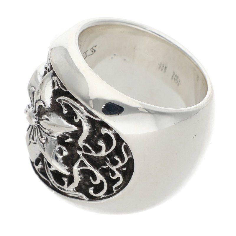 Chrome Hearts Chrome Hearts CLSSC OVAL STAR Silver Ring Size JP 14