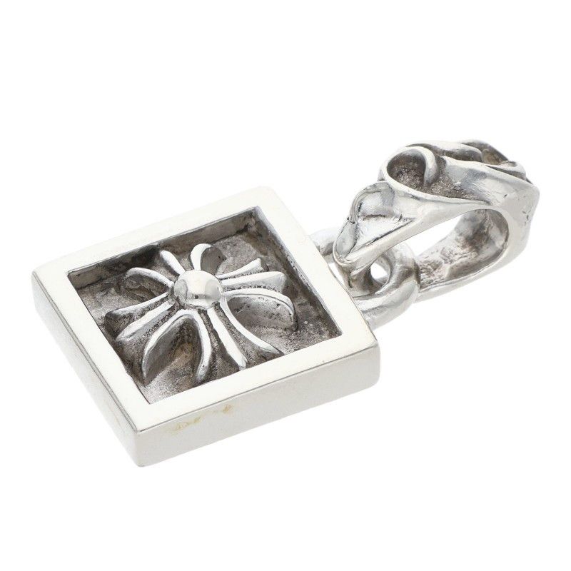 Chrome Hearts Chrome Hearts Framed CH Plus Silver Charm | Grailed