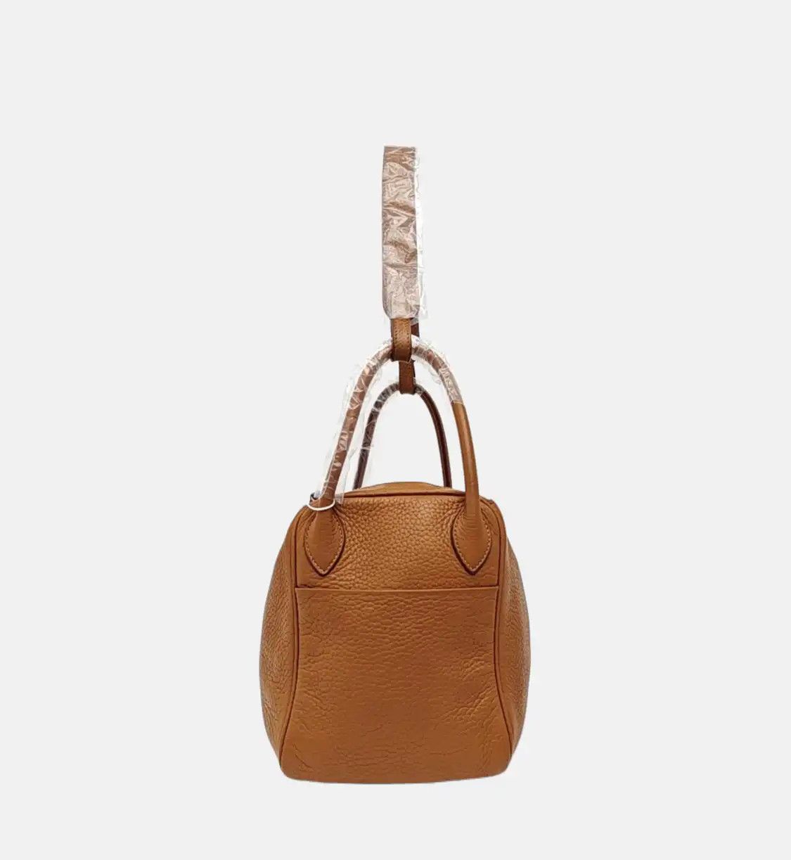 Hermes Hermes Lindy 30 Gold Brown Clemence cowhide leather Lindy bag shoulder bag handb Size ONE SIZE - 3 Thumbnail
