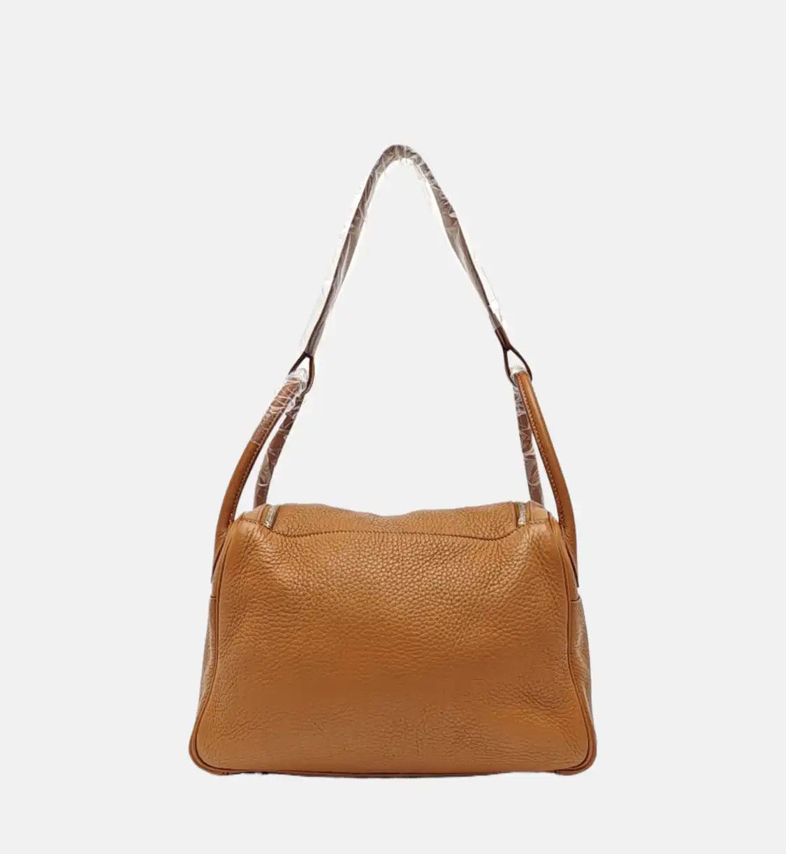 Hermes Hermes Lindy 30 Gold Brown Clemence cowhide leather Lindy bag shoulder bag handb Size ONE SIZE - 5 Thumbnail