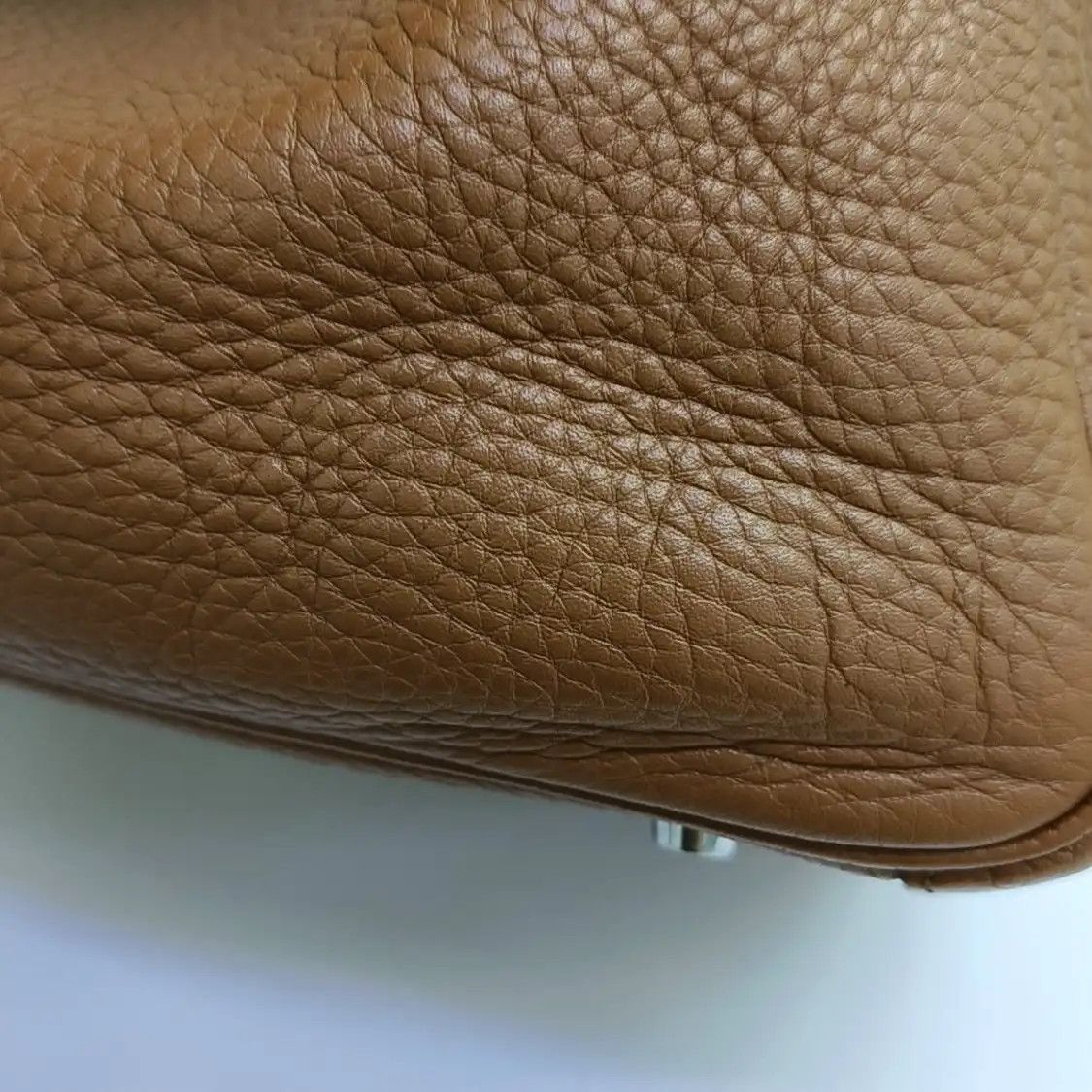 Hermes Hermes Lindy 30 Gold Brown Clemence cowhide leather Lindy bag shoulder bag handb Size ONE SIZE - 8 Thumbnail