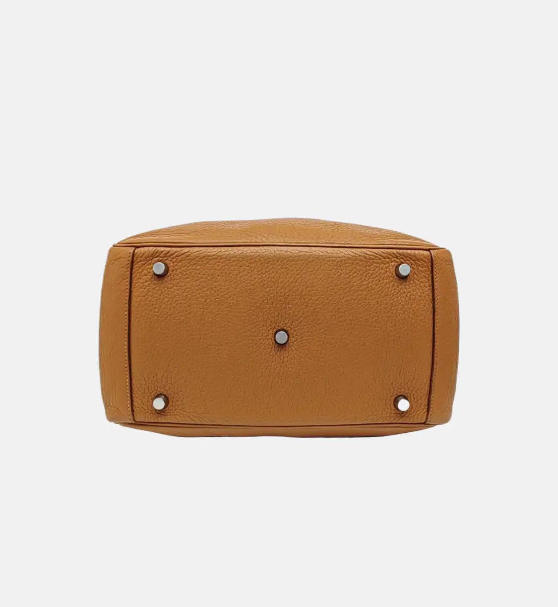 Hermes Hermes Lindy 30 Gold Brown Clemence cowhide leather Lindy bag shoulder bag handb Size ONE SIZE - 6 Thumbnail