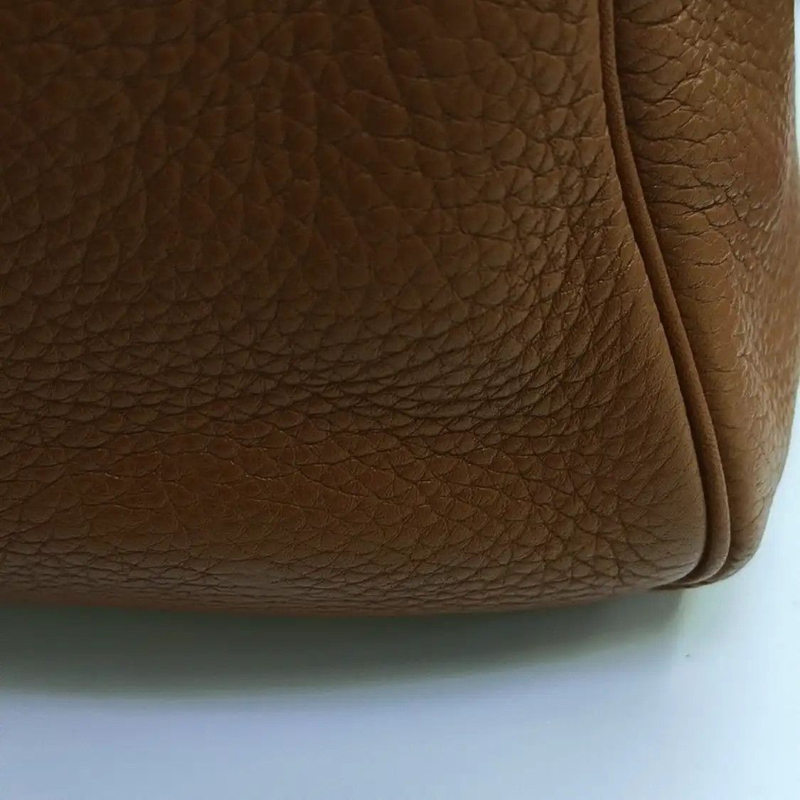 Hermes Hermes Lindy 30 Gold Brown Clemence cowhide leather Lindy bag shoulder bag handb Size ONE SIZE - 11 Thumbnail