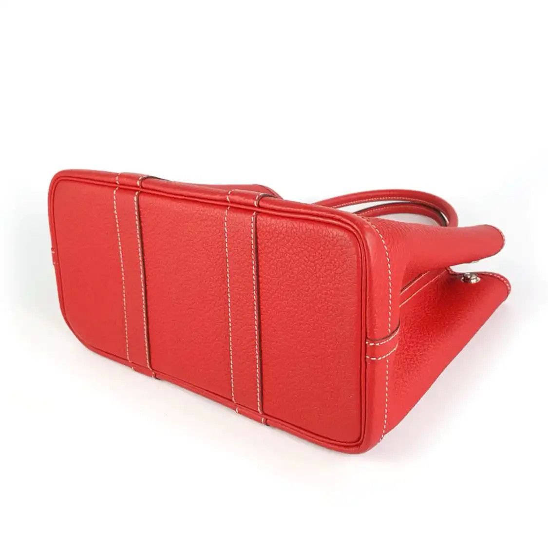 Hermes Hermes Garden Party 30 red Negondacowhide leather Garden Party handbag silver ha Size ONE SIZE - 7 Thumbnail