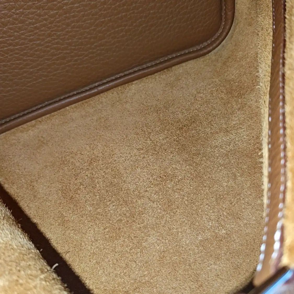 Hermes Hermes Picotin Lock 22 Gold Brown Clemence cowhide leather picotin handbag silve Size ONE SIZE - 10 Thumbnail