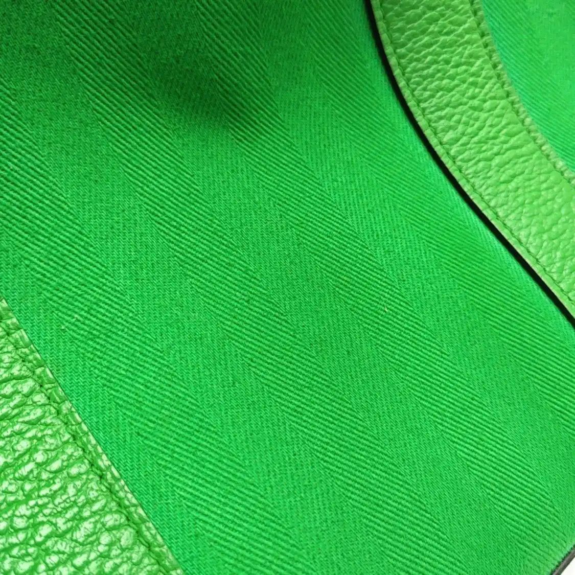 Hermes Hermes Garden Party 36 Vert Cactus canvas Garden Party handbag silver hardware Size ONE SIZE - 10 Thumbnail
