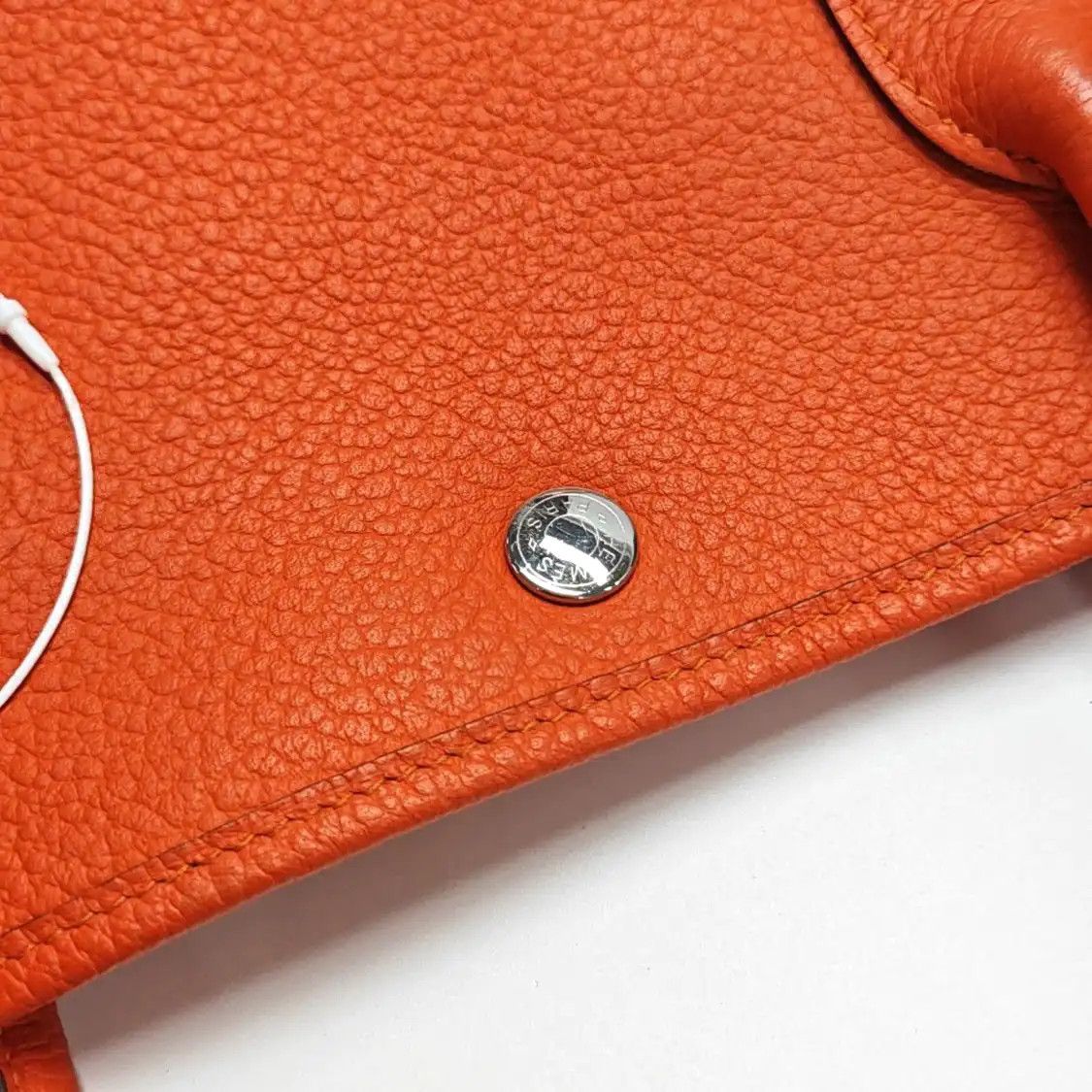 Hermes Hermes Garden Party Flame Orange Negondacowhide leather Garden Party handbag sil Size ONE SIZE - 9 Thumbnail
