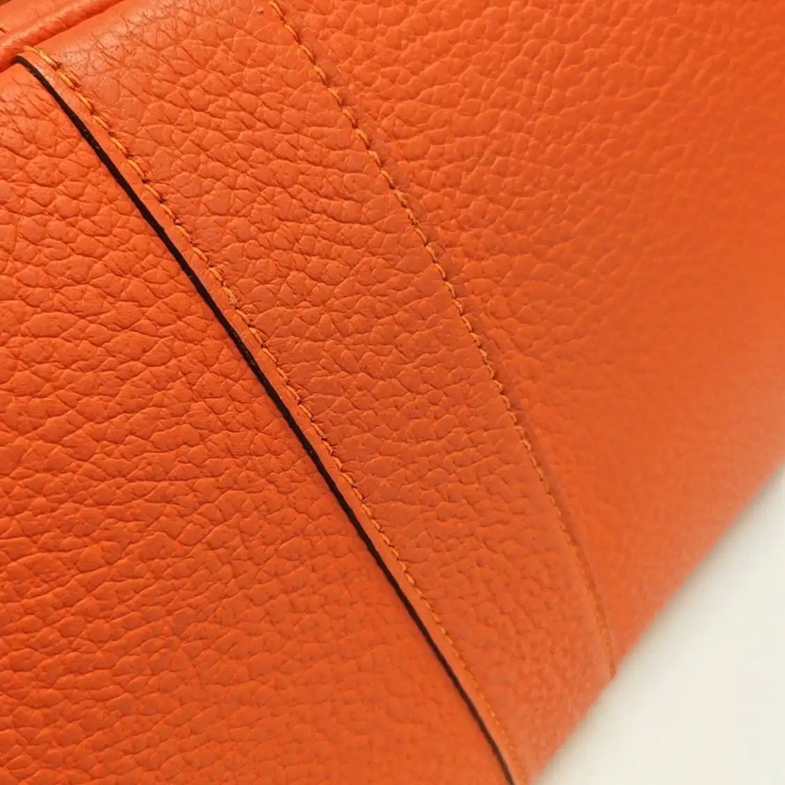 Hermes Hermes Garden Party Flame Orange Negondacowhide leather Garden Party handbag sil Size ONE SIZE - 14 Thumbnail