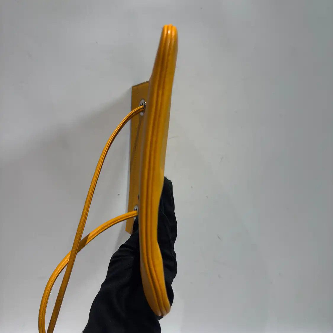 Hermes Hermes Aline mini Jaune Soleil Swift cowhide leather embossed crossbody bag silv Size ONE SIZE - 5 Thumbnail