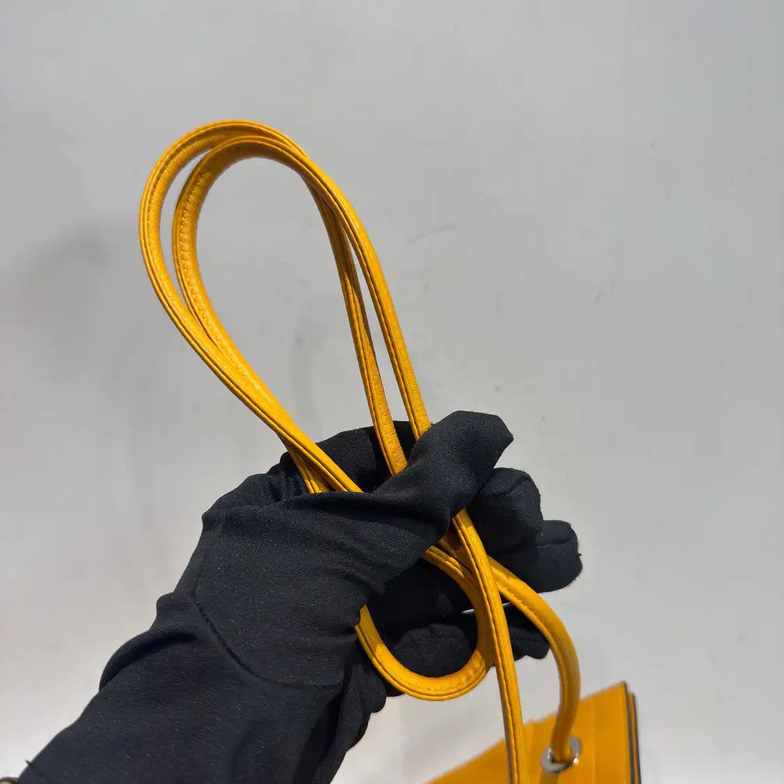Hermes Hermes Aline mini Jaune Soleil Swift cowhide leather embossed crossbody bag silv Size ONE SIZE - 6 Thumbnail