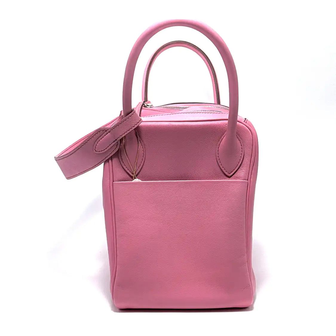 Hermes Hermes Lindy 34 new cherry blossom pink Evercolor cowhide leather Lindy bag shou Size ONE SIZE - 4 Thumbnail