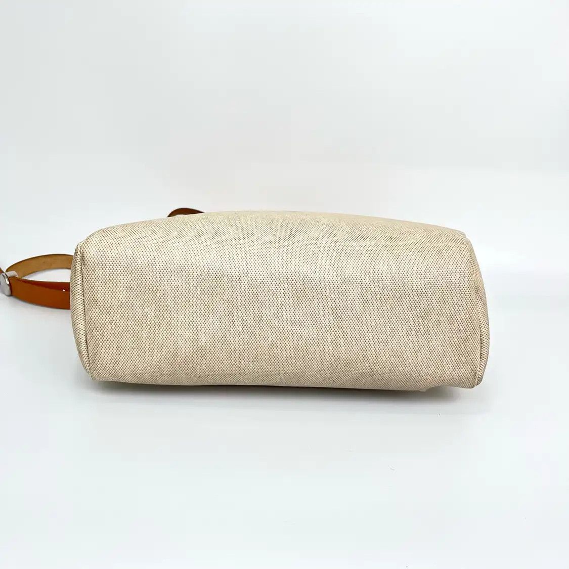 Hermes Hermes Herbag Craie canvas shoulder bag silver hardware Size ONE SIZE - 7 Thumbnail