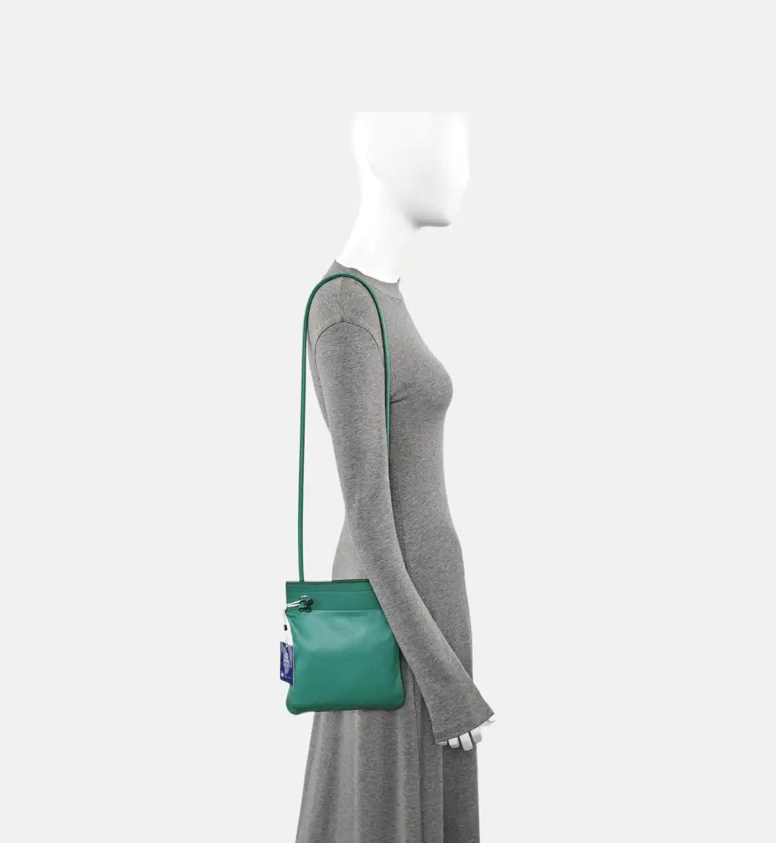 Hermes Hermes Aline Vert Criquet Swift cowhide leather crossbody bag shoulder bag silve Size ONE SIZE - 2 Thumbnail