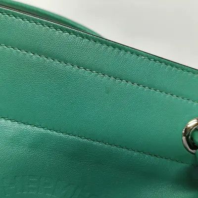 Hermes Hermes Aline Vert Criquet Swift cowhide leather crossbody bag shoulder bag silve Size ONE SIZE - 9 Thumbnail