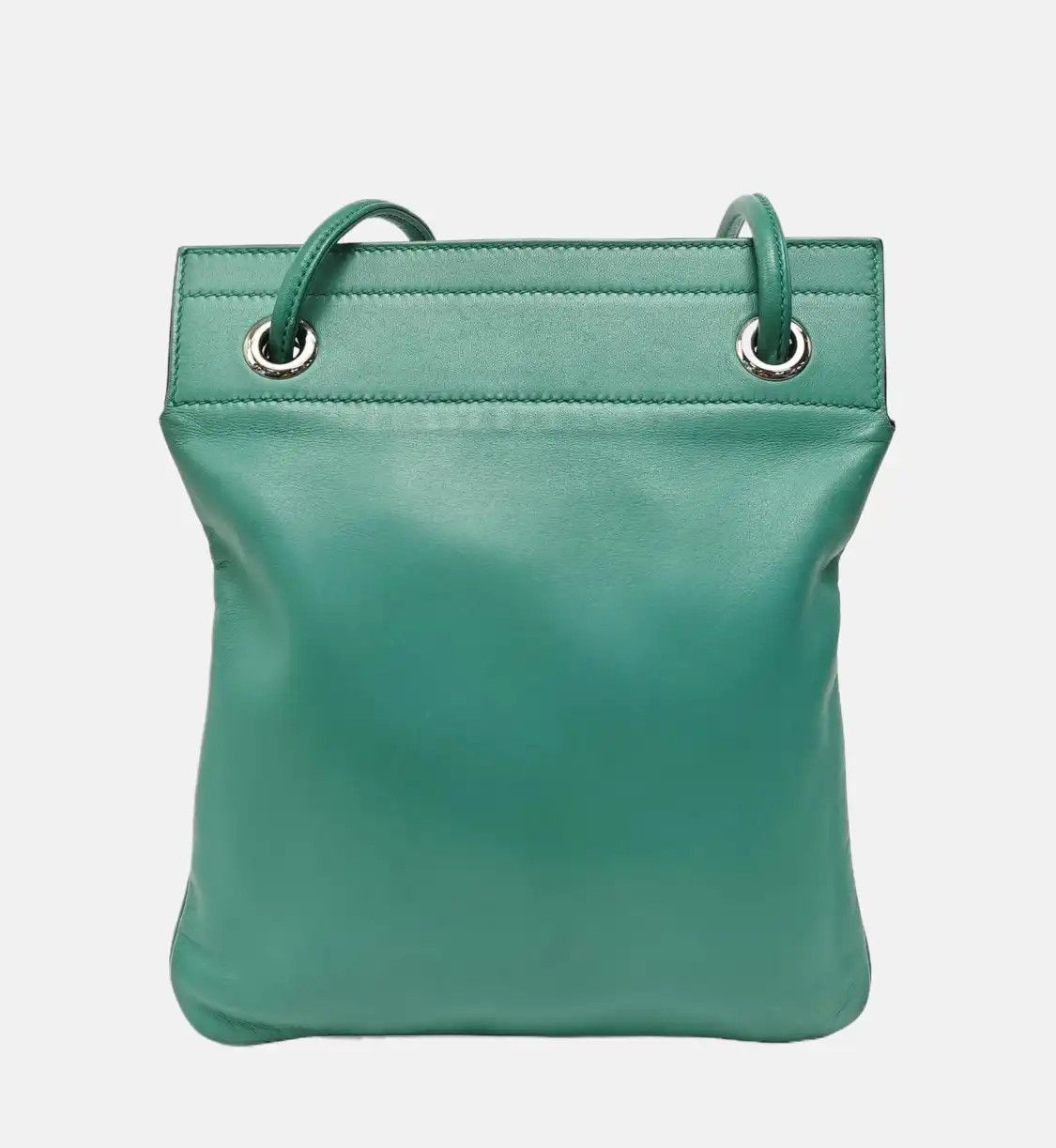 Hermes Hermes Aline Vert Criquet Swift cowhide leather crossbody bag shoulder bag silve Size ONE SIZE - 5 Thumbnail