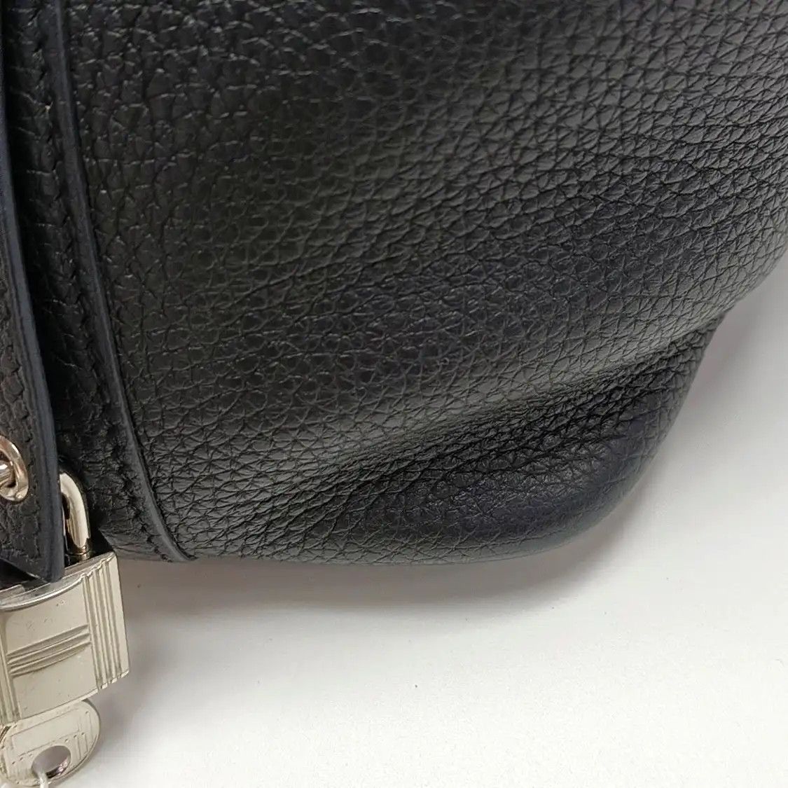 Hermes Hermes Picotin Lock 18 black Clemence cowhide leather picotin handbag silver har Size ONE SIZE - 9 Thumbnail