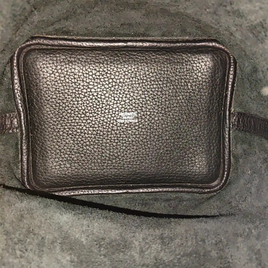 Hermes Hermes Picotin Lock 18 black Clemence cowhide leather picotin handbag silver har Size ONE SIZE - 7 Thumbnail