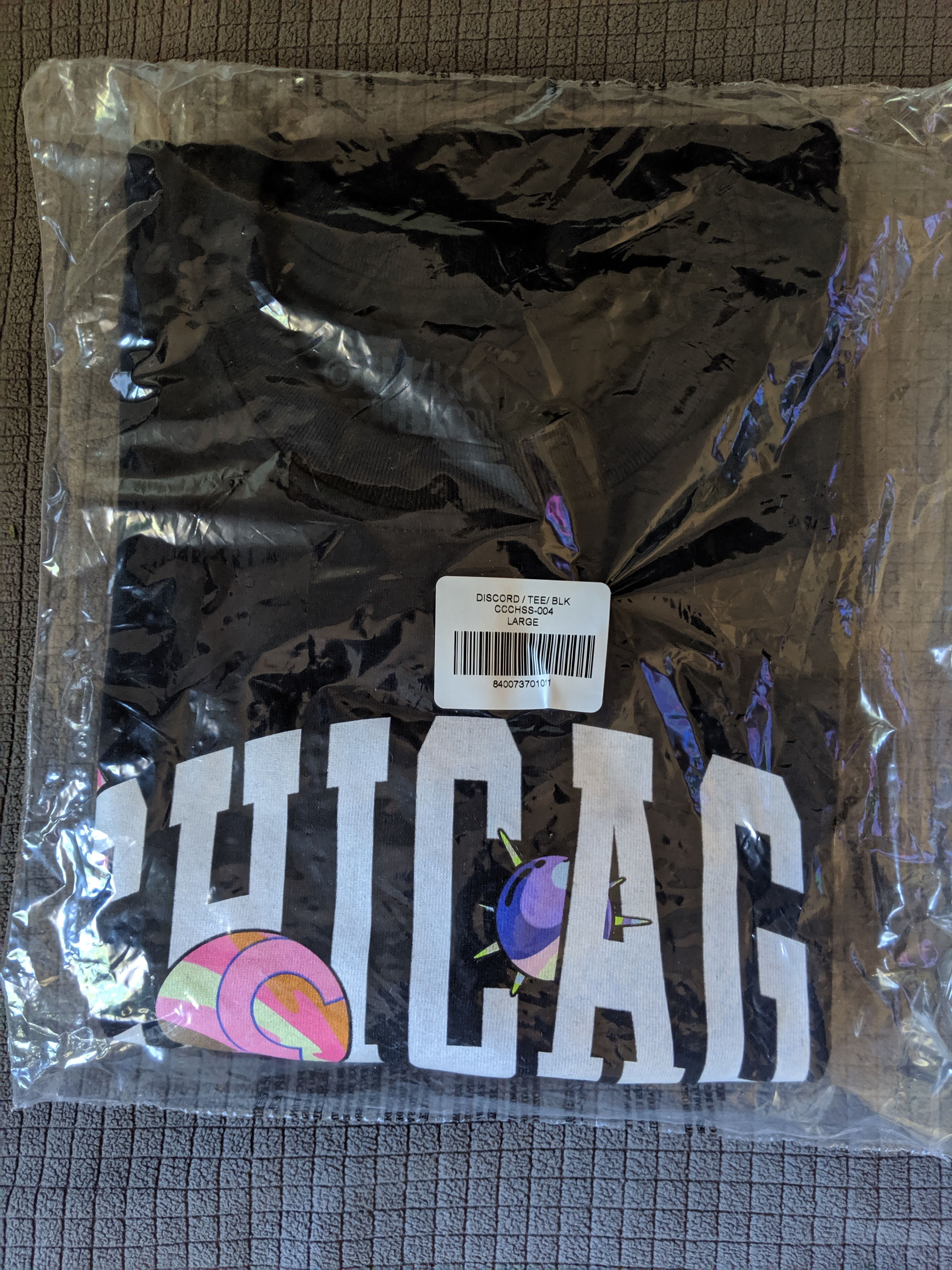 Takashi Murakami ComplexCon Chicago Discord Tee Black Men's - FW19