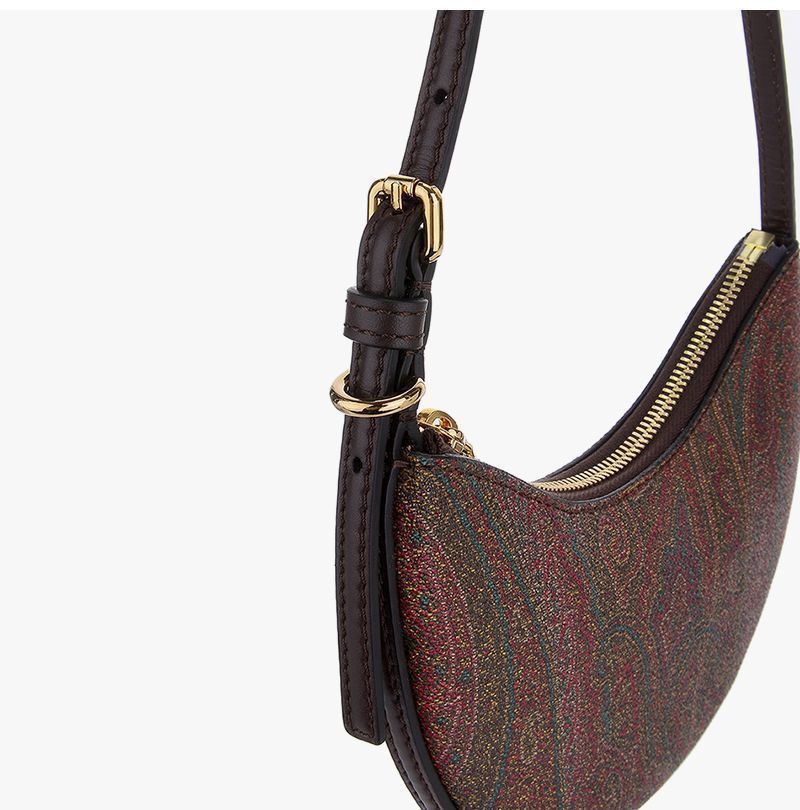 Etro Paisley Jacquard Arnica Mini Hobo Shoulder Bag Size ONE SIZE - 8 Thumbnail