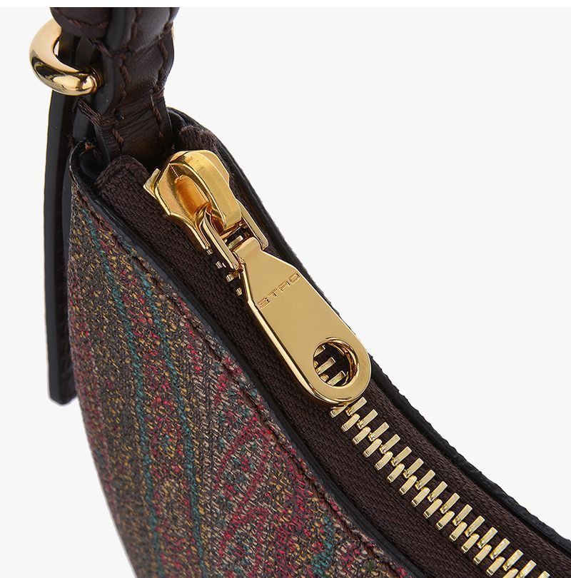 Etro Paisley Jacquard Arnica Mini Hobo Shoulder Bag Size ONE SIZE - 7 Thumbnail