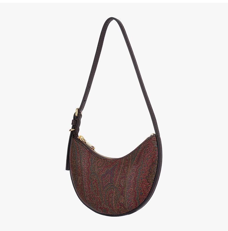 Etro Paisley Jacquard Arnica Mini Hobo Shoulder Bag Size ONE SIZE - 4 Thumbnail