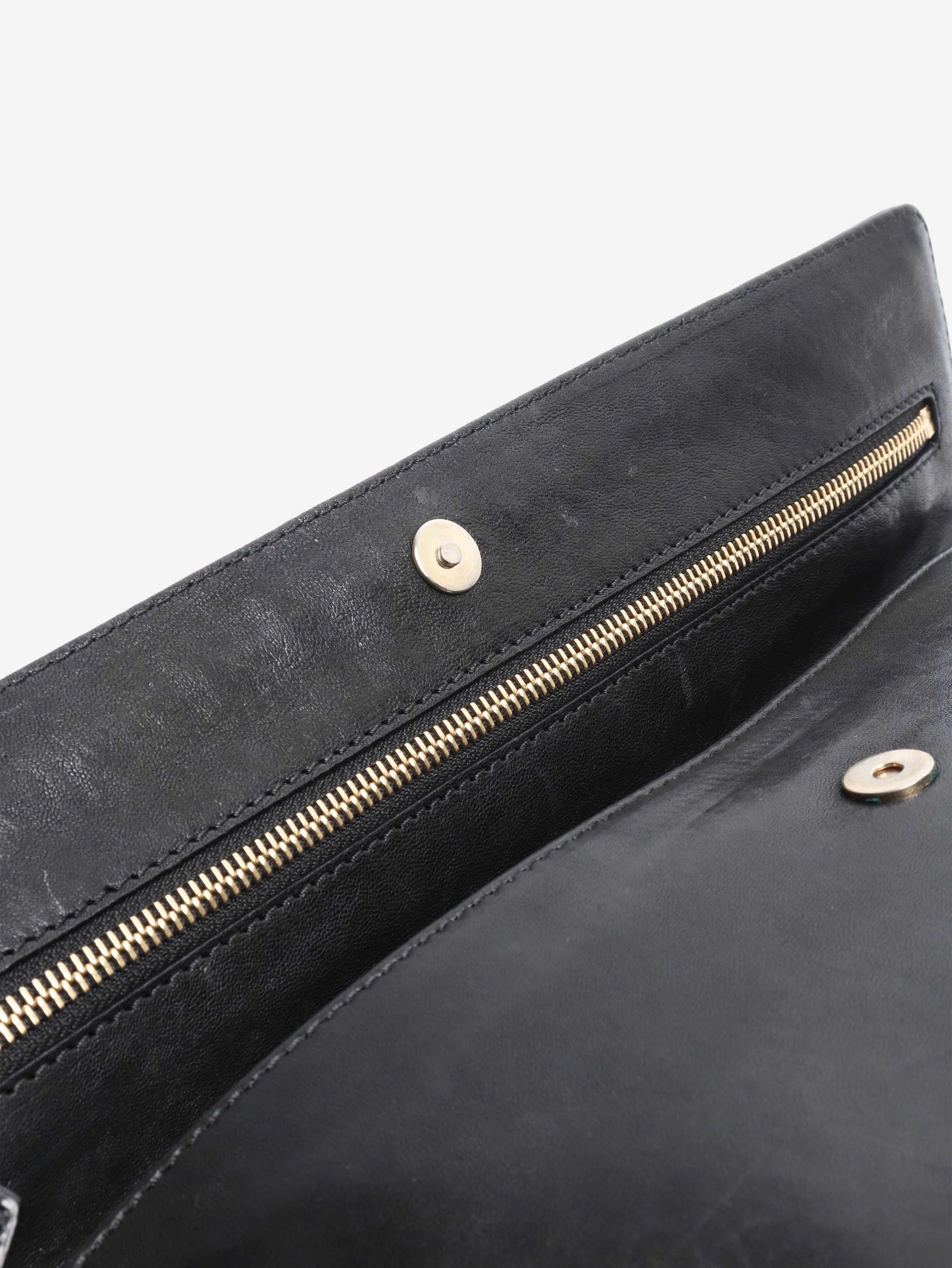 Givenchy Black leather clutch Size ONE SIZE - 5 Thumbnail