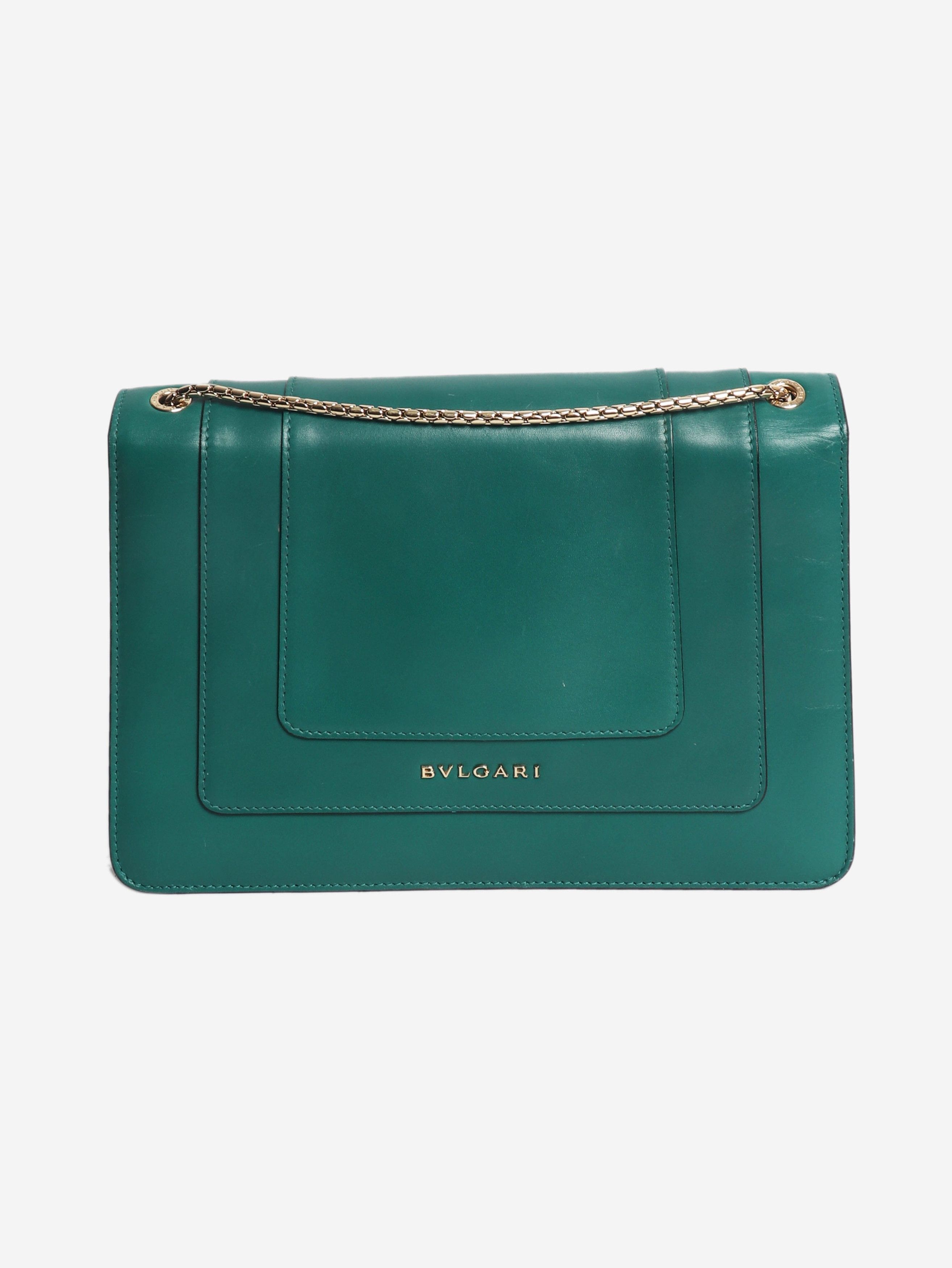 Bvlgari Green Serpenti Forever shoulder bag Size ONE SIZE - 3 Thumbnail