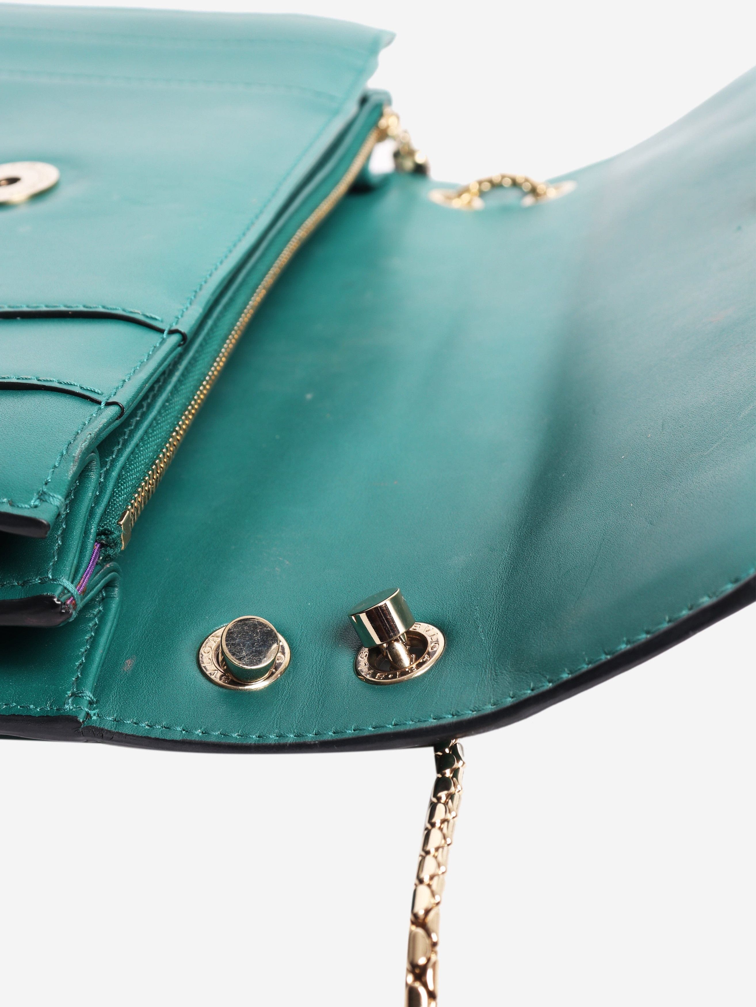 Bvlgari Green Serpenti Forever shoulder bag Size ONE SIZE - 11 Thumbnail