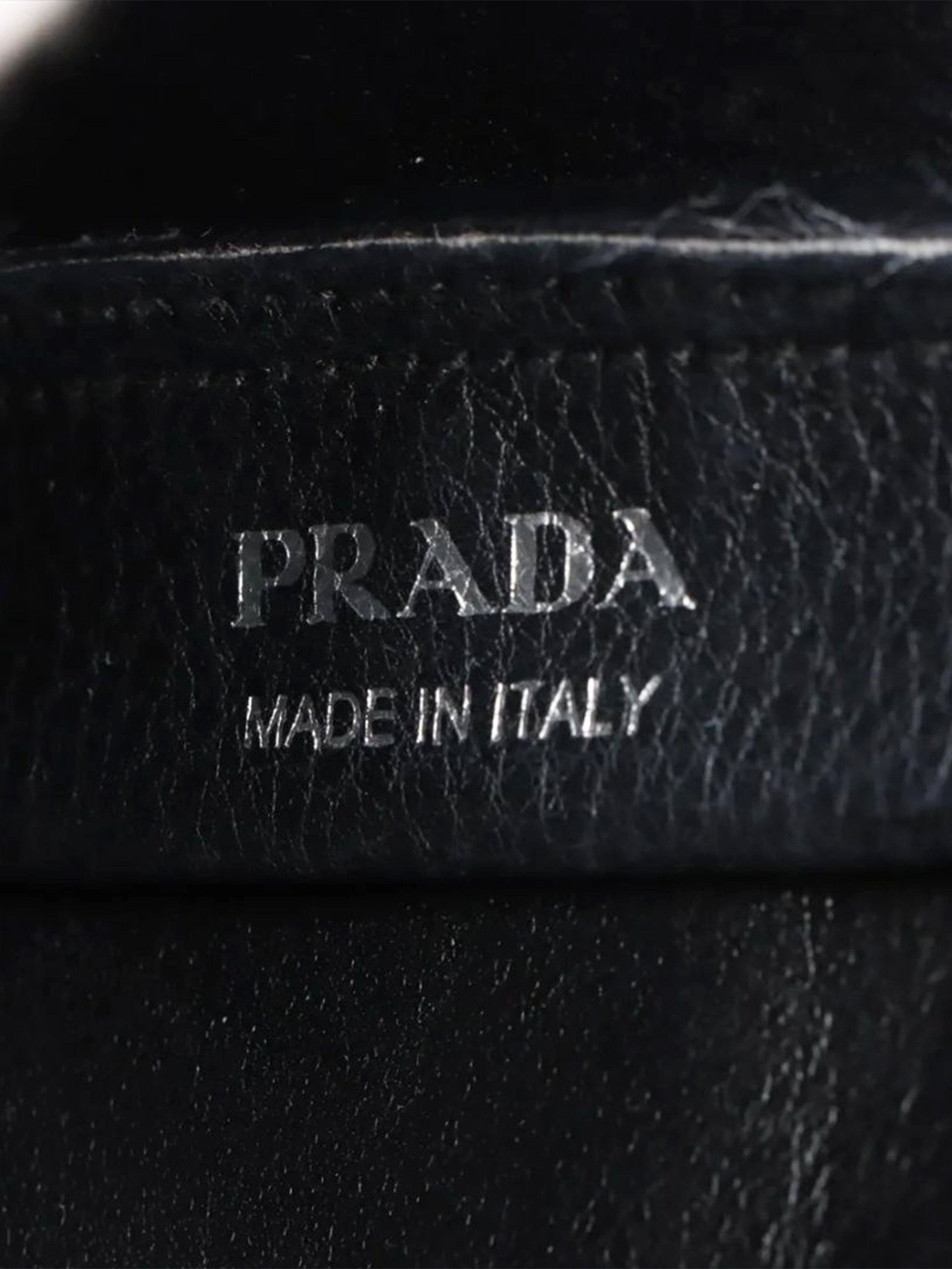 Prada Black Vitello Daino leather mini bag Size ONE SIZE - 10 Thumbnail