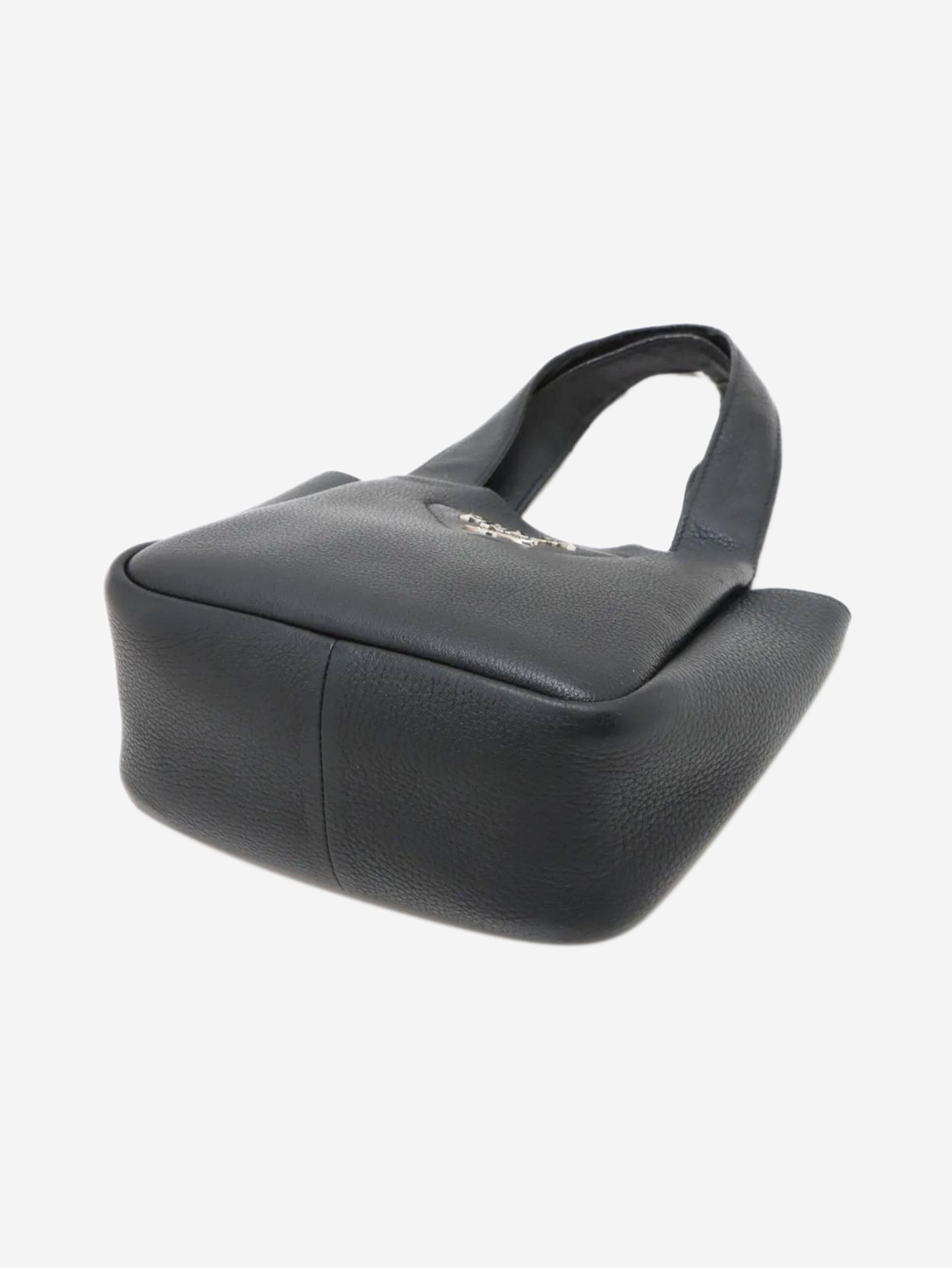 Prada Black Vitello Daino leather mini bag Size ONE SIZE - 3 Thumbnail